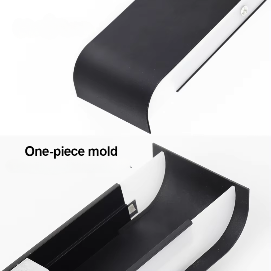 Nordic LED Wall Light - Modern Brushed Aluminum Indoor Wall Light