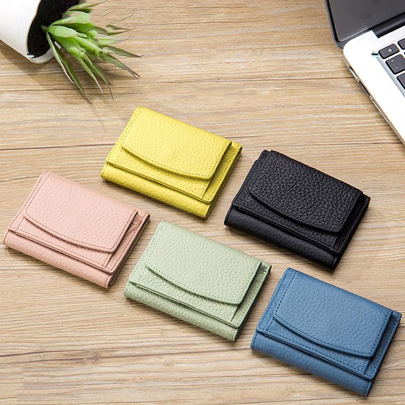 RFID wallet made of soft leather