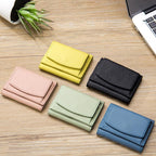 RFID wallet made of soft leather
