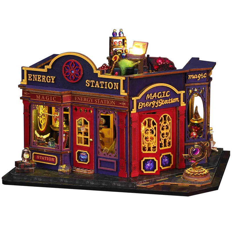 Magic Energy Station DIY Mini House Kit ｜DIY Miniature Kit