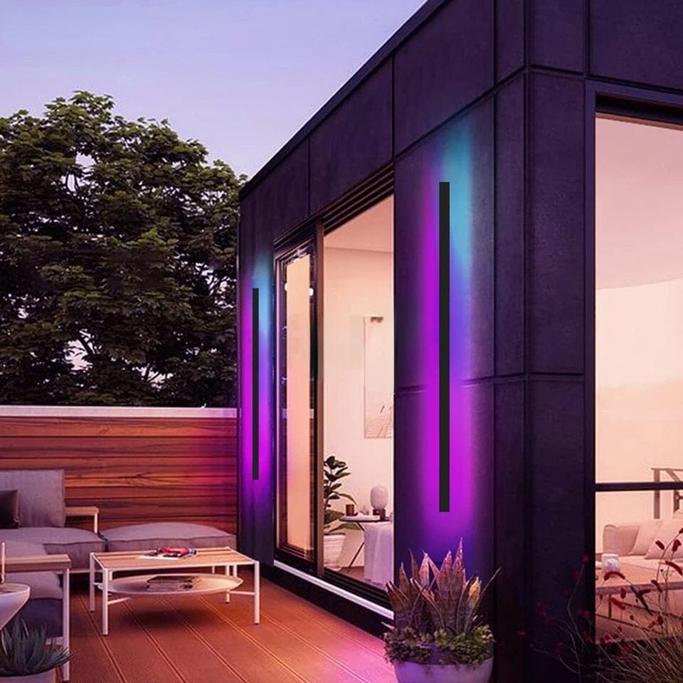 Modern Wall Lighting with Multiple Colors