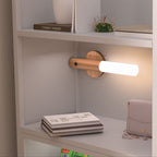 Wooden LED Wall Light with Motion Sensor
