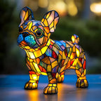 Lumidog Handmade Illuminating Dog Lamp – Ambient Lighting and Gift