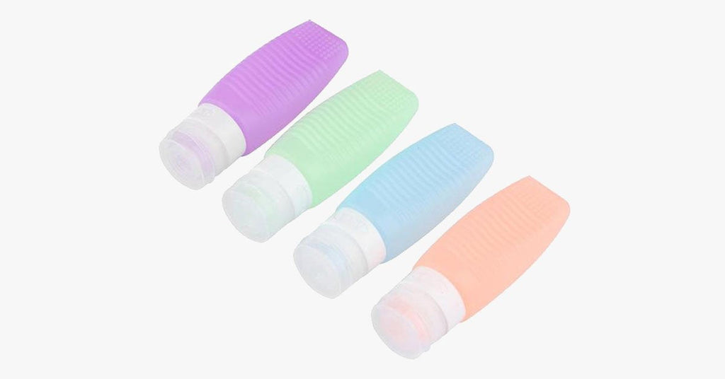Brush Cleaner & Travel Bottle - Made of Silicone - Refillable, 48 ml