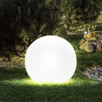 Weatherproof Round LED Garden Light with 16 Colors and Remote Control - Perfect for Garden, Porch & Party