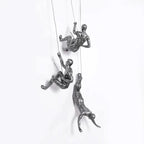 Climbing Man Wall Art Set of 3