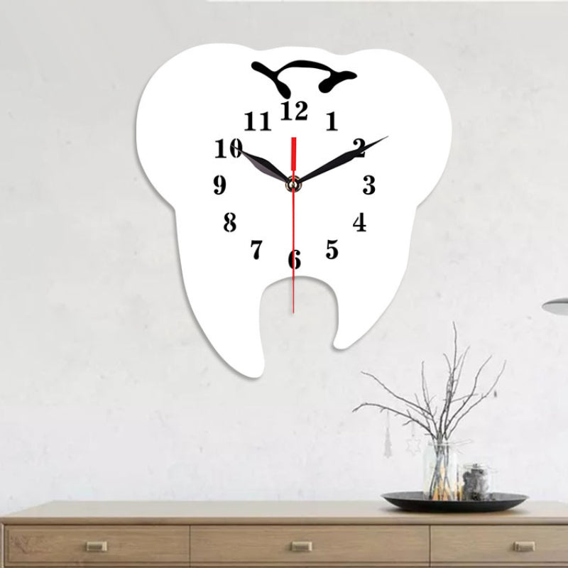 Dentist Practice Themed Silent Wall Clock