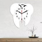 Dentist Practice Themed Silent Wall Clock