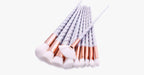 Professional 10-piece Unicorn Brush Set – Add colors and loads of bling to your make-up set