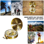 Dad To Son - Enjoy The Ride - Compass Lettering Multi-Function Compass