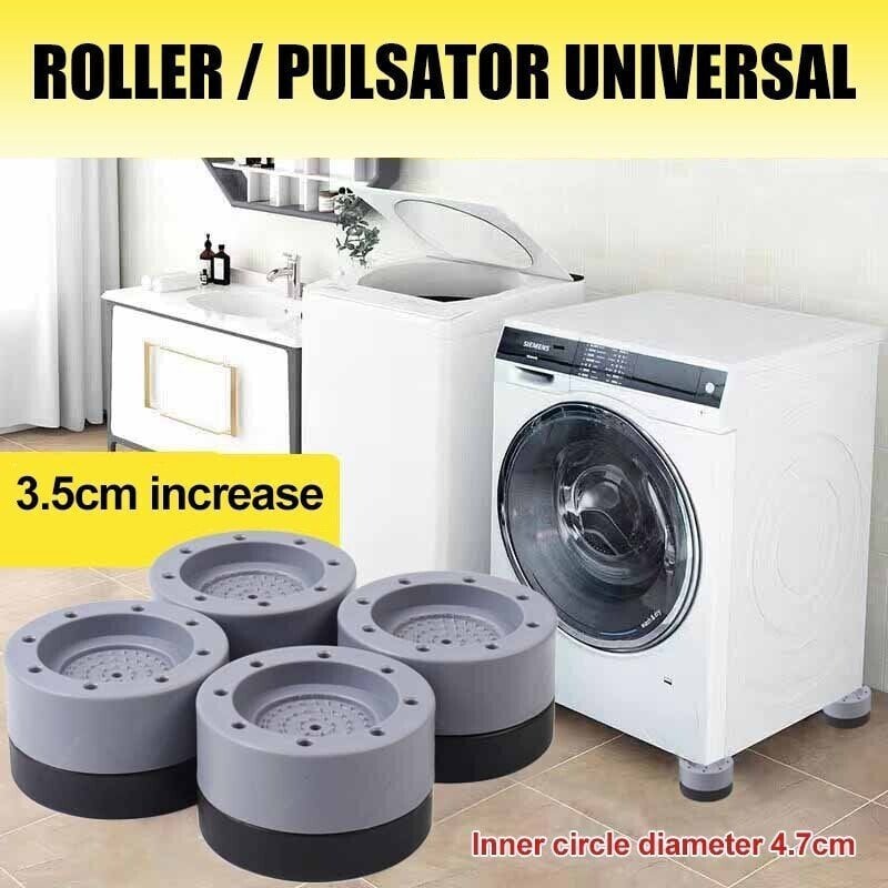 Vibration-free washing machine feet - 4 pcs