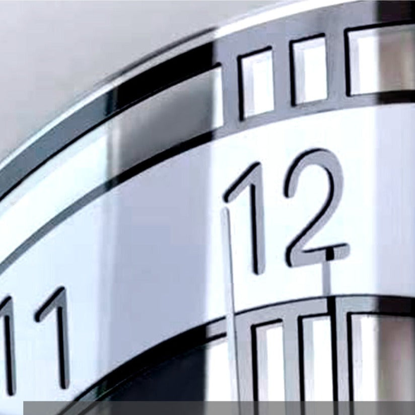High-quality acrylic with an accurate time display