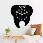 Dentist Practice Themed Silent Wall Clock
