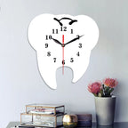 Dentist Practice Themed Silent Wall Clock
