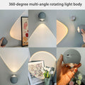 Sunset Glow Wall Light — Rechargeable Dimmable Mood Lighting