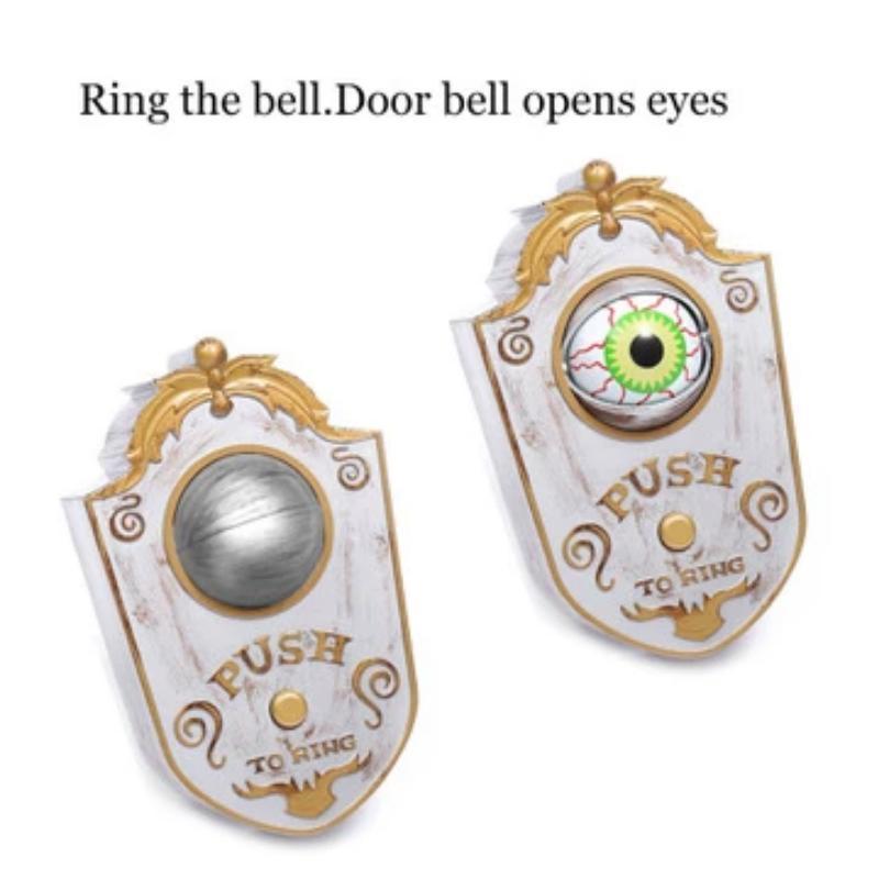 Halloween Bone Goblin Prank One-Eyed Doorbell