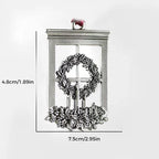Solid Tin Christmas Decoration