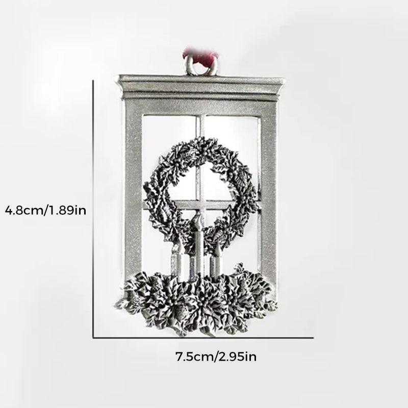 Solid Tin Christmas Decoration