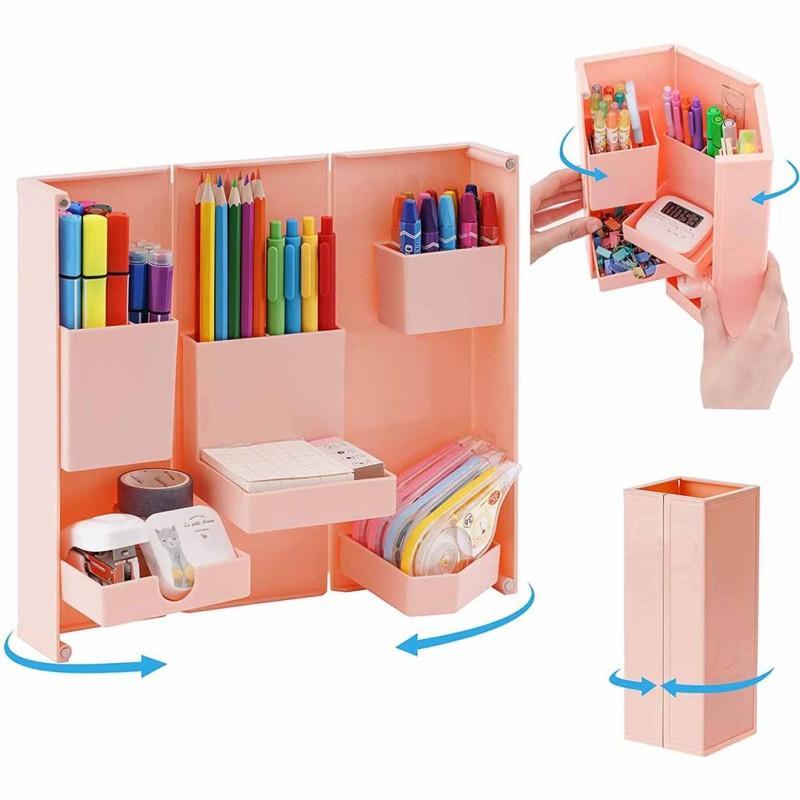 Foldable Magnetic Stationery Box