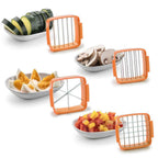 Multifunctional fruit and vegetable slicer