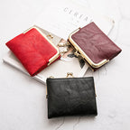 Mini Fashion Women's Square Short Wallet