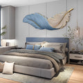 Modern Wall LED Lighting with Feathers and USB Power