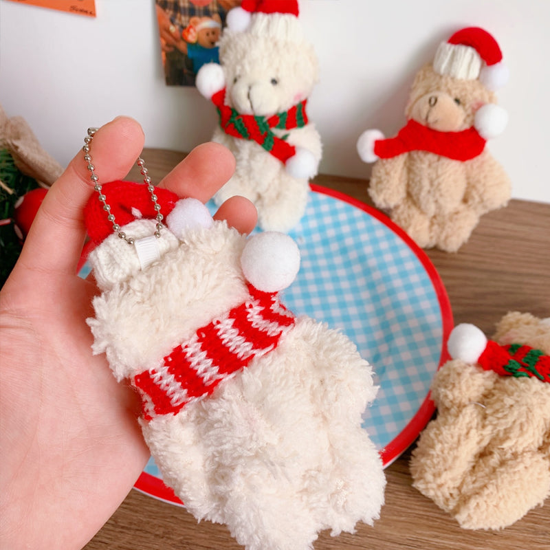 Scarf Bear Ornament
