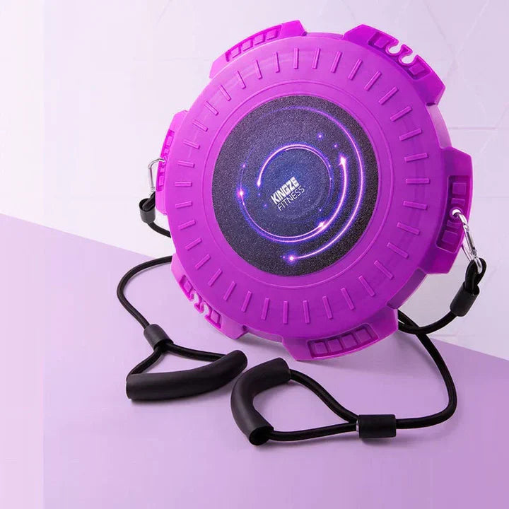 Compact and effective balance board for the waist