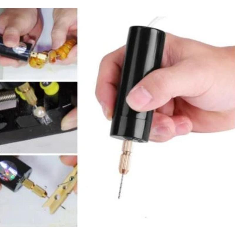 Electric small handheld drill set