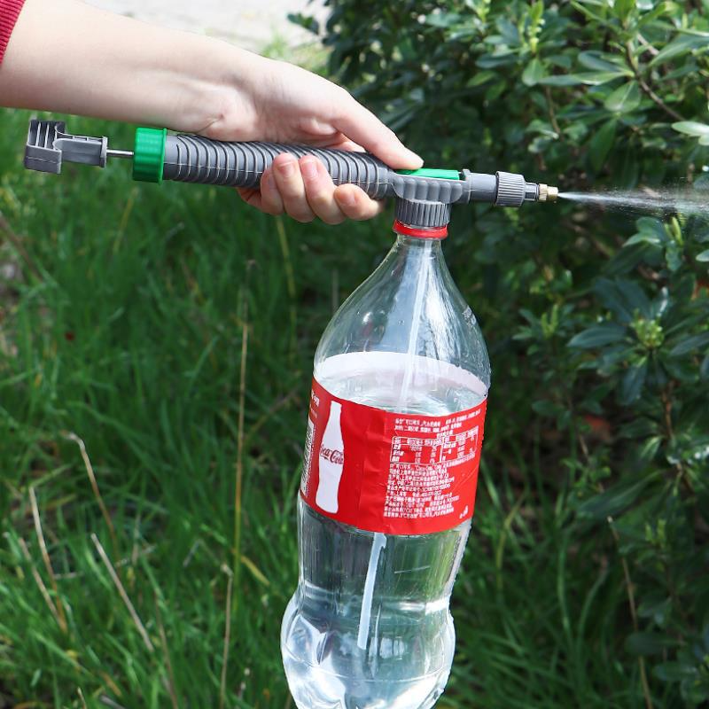 Universal Bottle Garden Sprayer with High Pressure Nozzle – For Plant Watering and Cleaning
