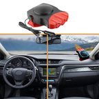 De-icing and defrosting device for cars