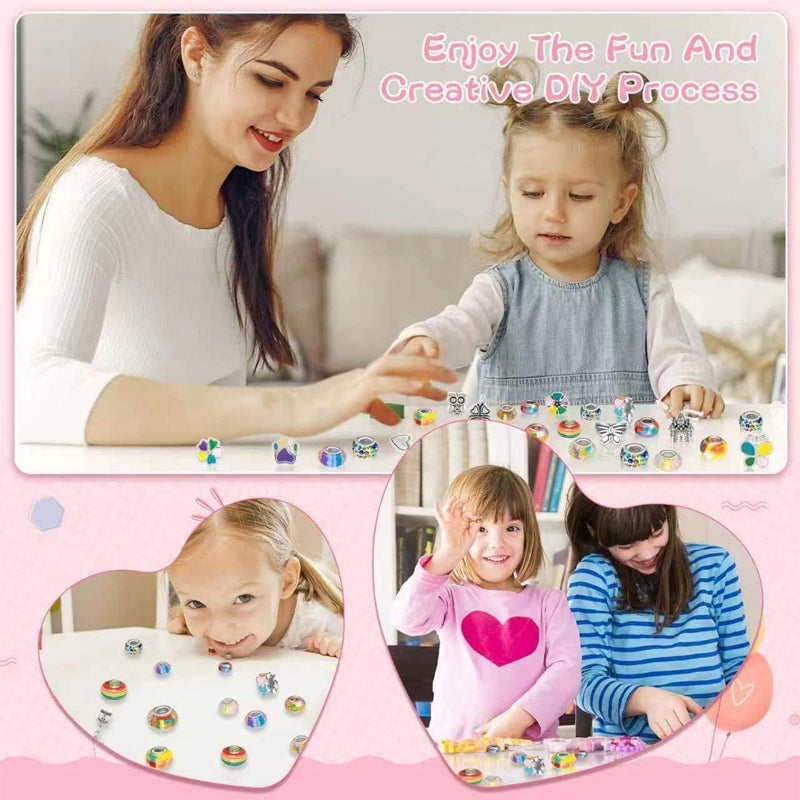 Girls Charm Bracelet Craft Kit
