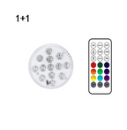 Underwater LED light with remote control – RGB multicolor pool lighting for bathrooms and ponds