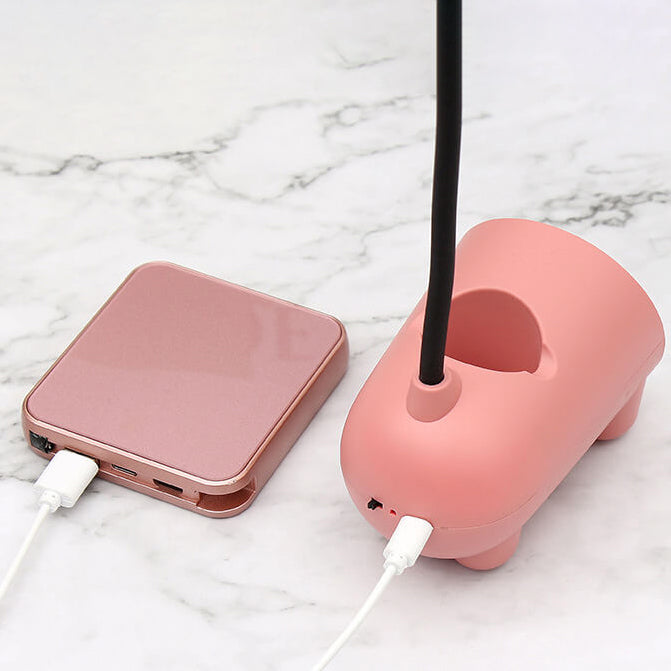 Creative LED Touch Lamp with Pen Holder | USB Charging Function | Desk Lamp | Children's Room Decor