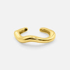 Elegant Open Gold Bracelet – Stylish Highlight for Your Look