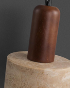 Stylish Pendant Lamp with Stone Effect