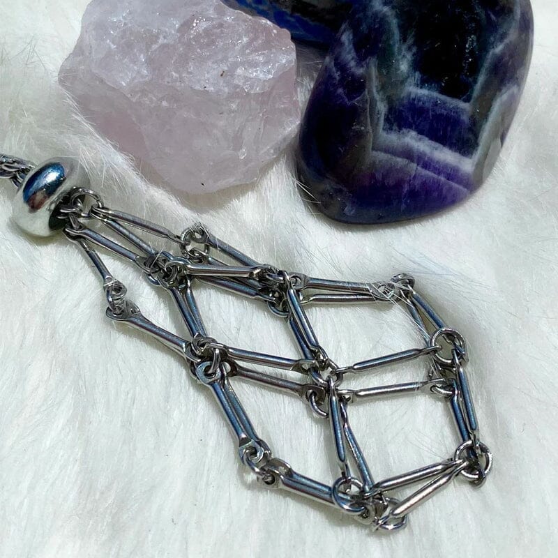 Crystal Stone Choker Necklace
