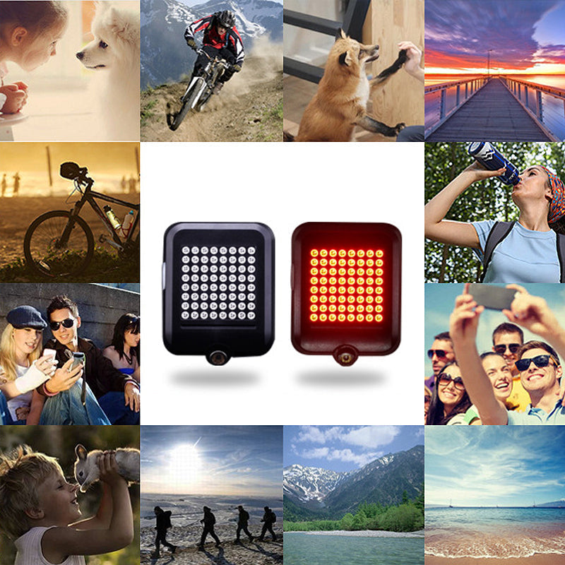 Light indicator for bicycle