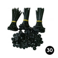Universal nylon cable tie buckle for automobiles