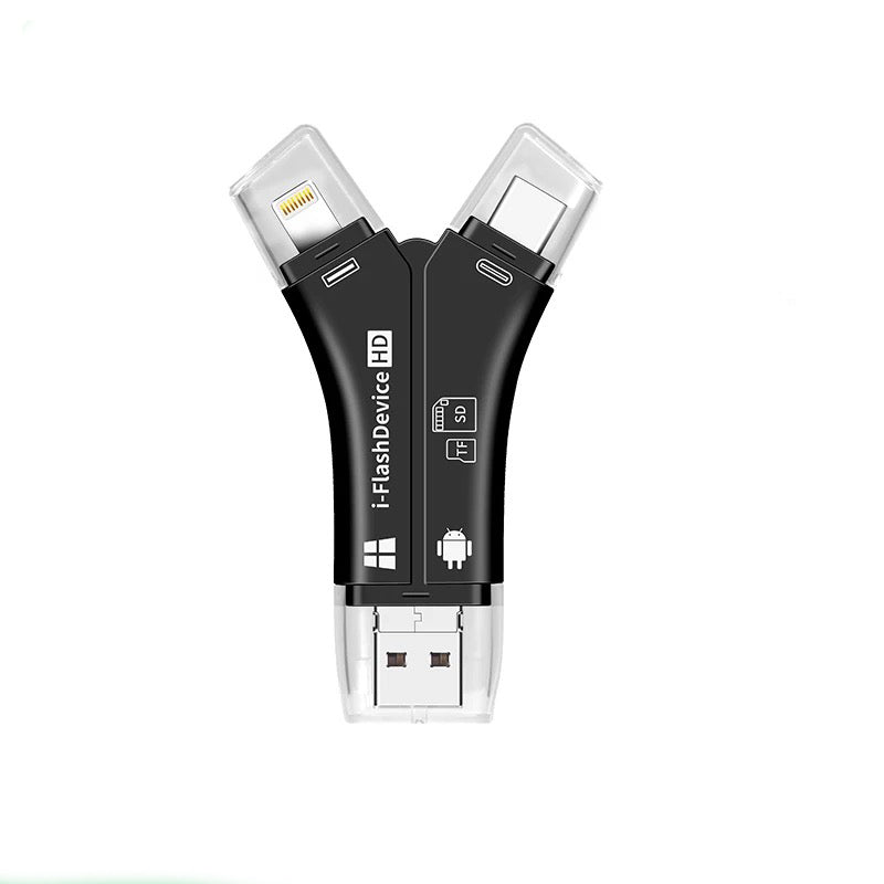 Ciaovie 4 in 1 Smartphone Card Reader