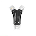 Ciaovie 4 in 1 Smartphone Card Reader