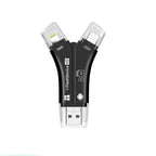 Ciaovie 4 in 1 Smartphone Card Reader