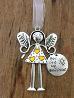 Crazy beautiful friends forever - Angel ornament Christmas gift