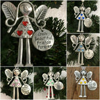 Crazy beautiful friends forever - Angel ornament Christmas gift