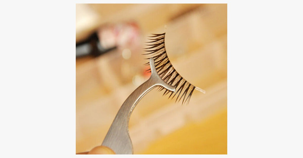 Stainless Steel Eyelash Extension Tweezers – A grooming tool you will love