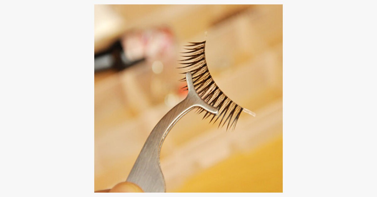 Stainless Steel Eyelash Extension Tweezers – A grooming tool you will love