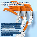Rotating elbow data cable