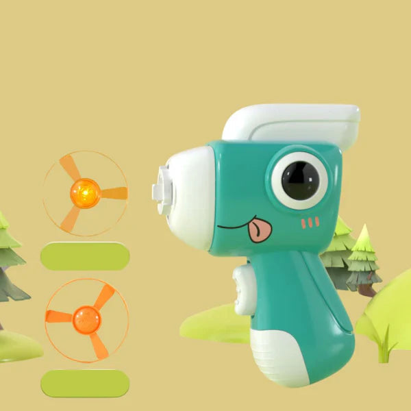 Interactive Cat Frisbee Launcher with Gyroscope & Light