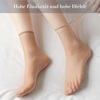 Invisible, non-slip crystal silk socks for spring and summer