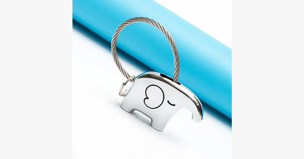Elephant Love Keychain Set